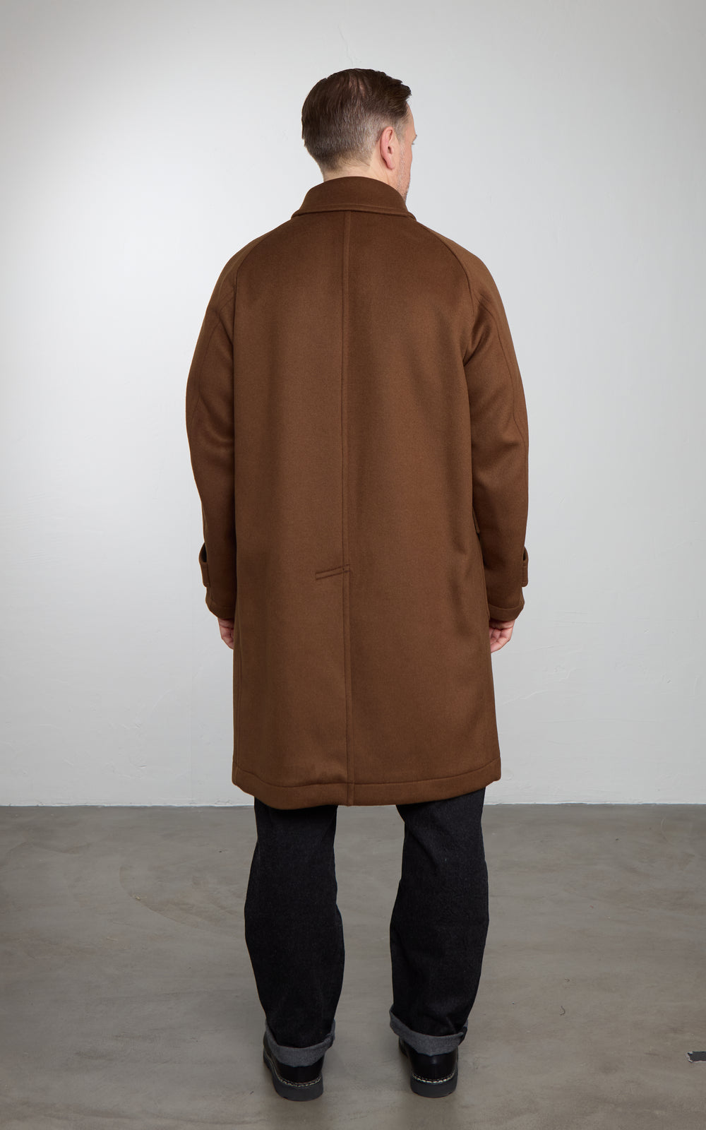 Kaptain Sunshine Traveller Coat Wool Coffee