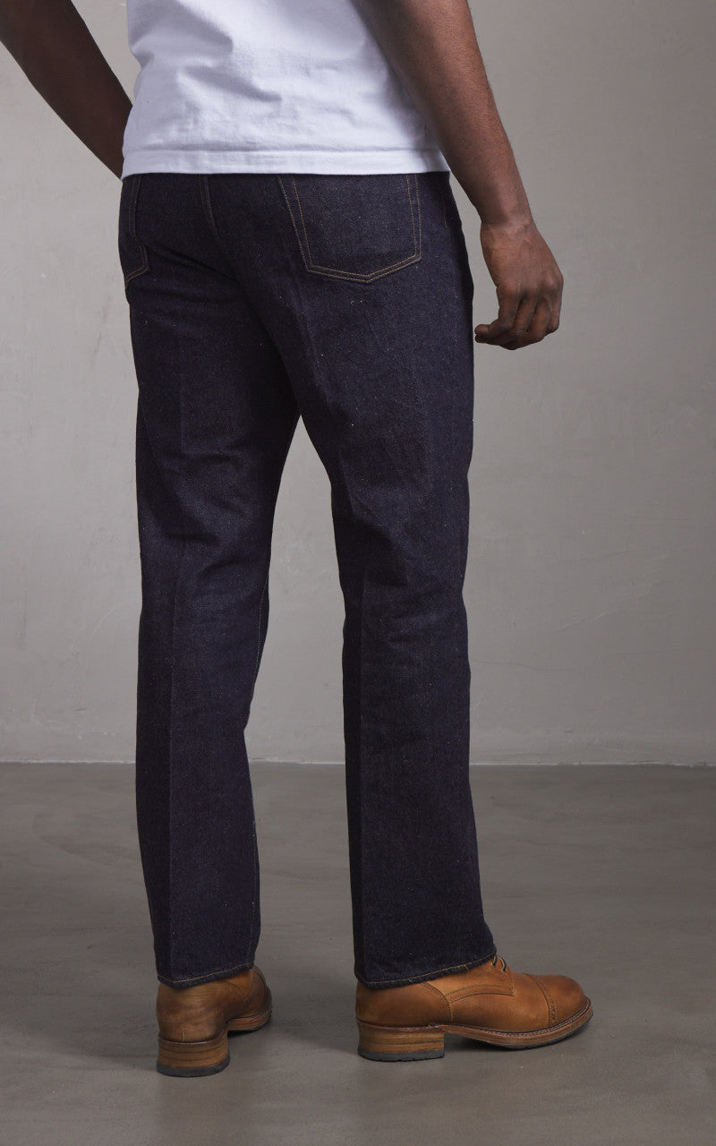 Kaptain Sunshine Skate Shoecut Denim Pants One Wash Indigo