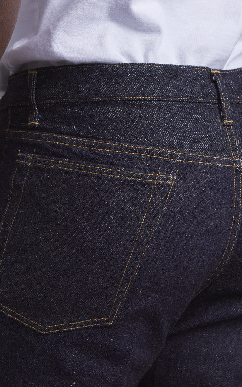 Kaptain Sunshine Skate Shoecut Denim Pants One Wash Indigo