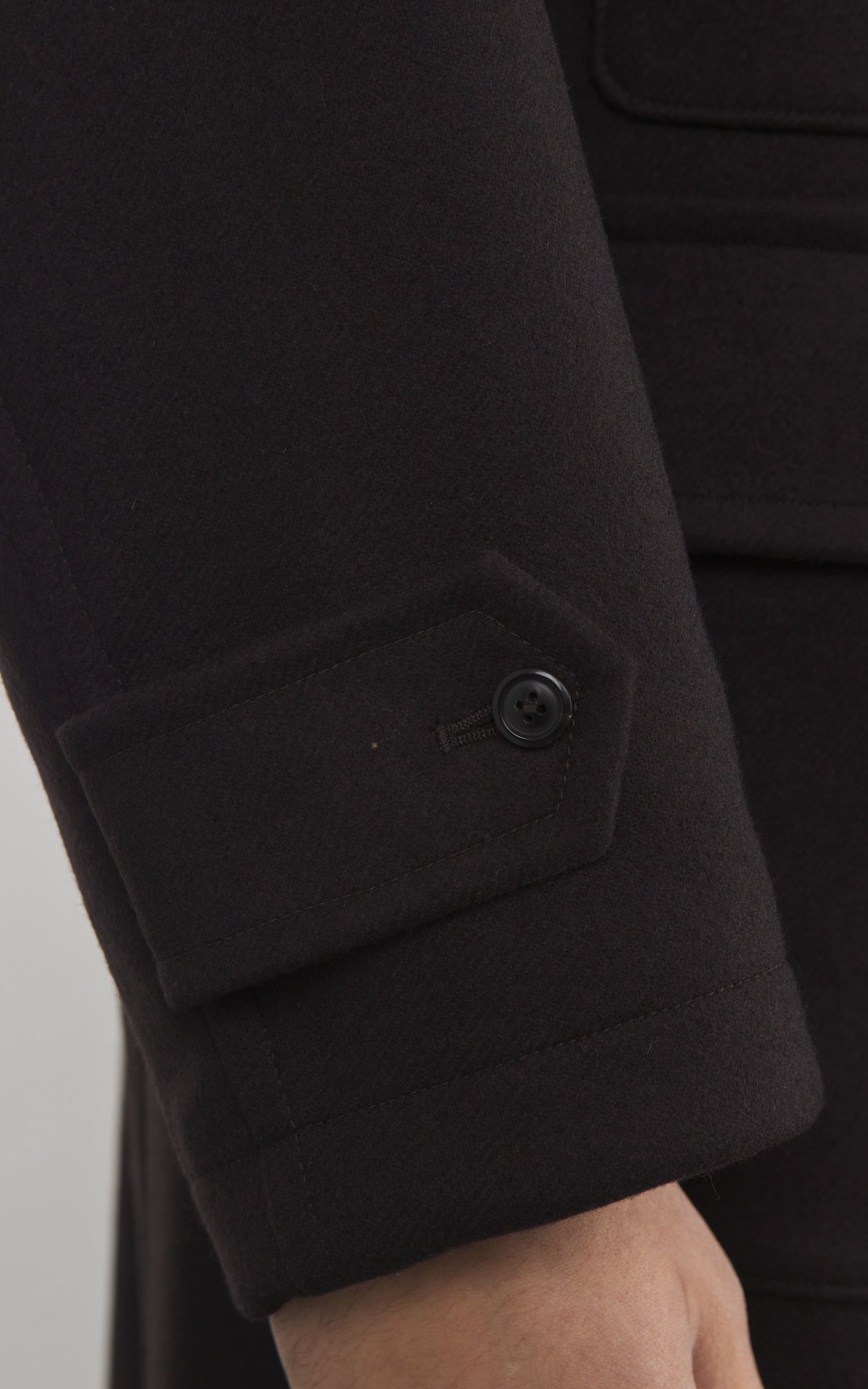 Kaptain Sunshine Traveller Coat Wool Top Brown