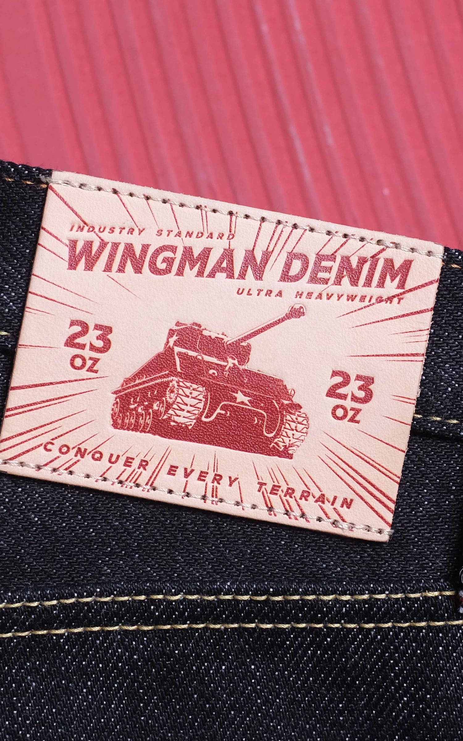 Wingman Denim Sherman Jeans Indigo 23oz