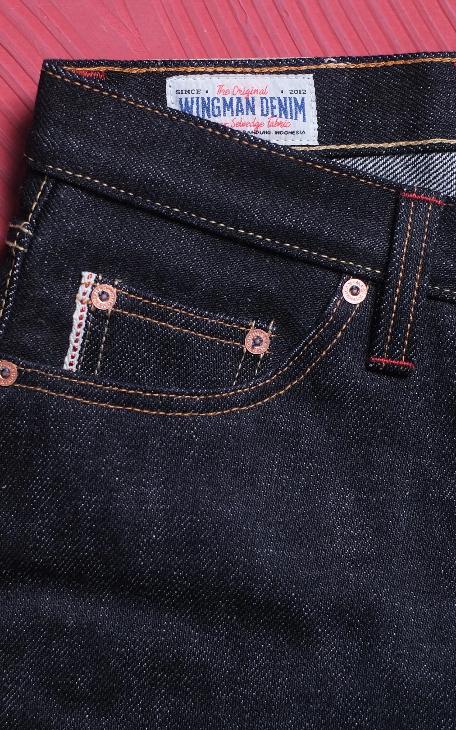 Wingman Denim Sherman Jeans Indigo 23oz