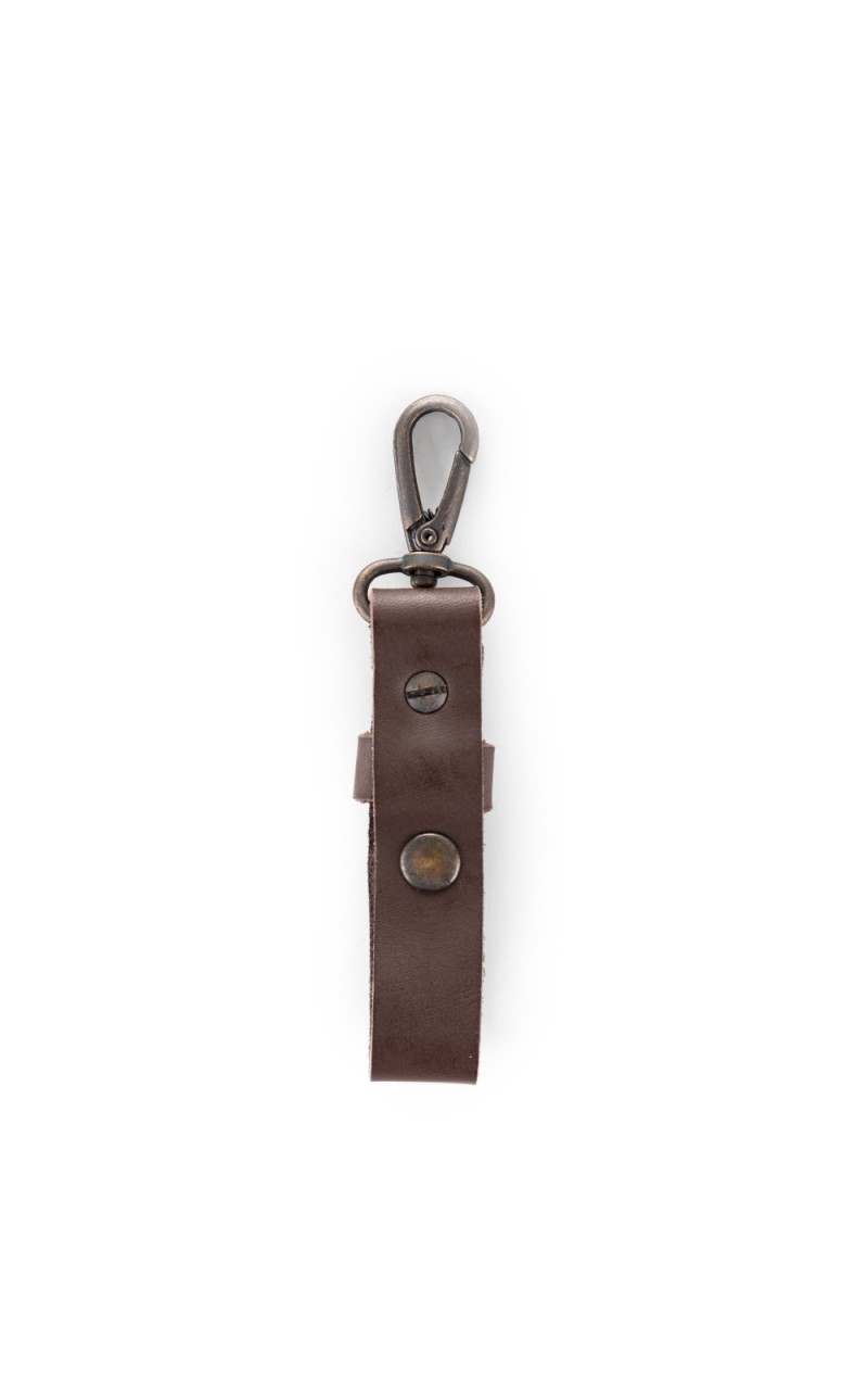 Butts and Shoulders Key Fob Brown