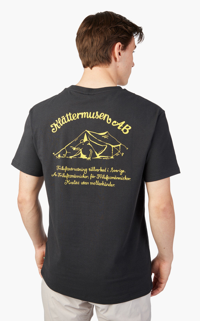 Klättermusen Runa Verkstad Short Sleeve Tee Raven