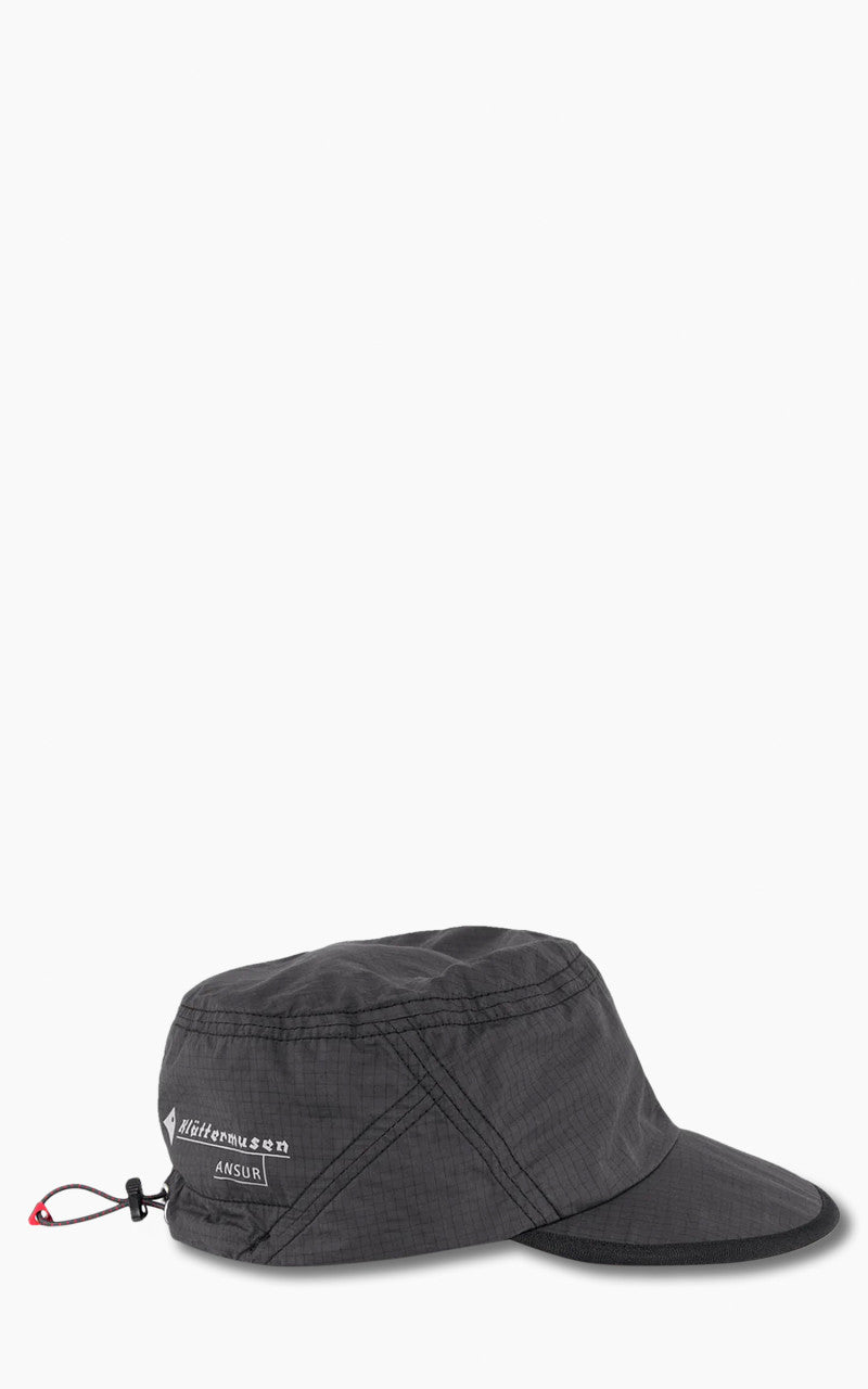 Klättermusen Ansur Cap Raven Black
