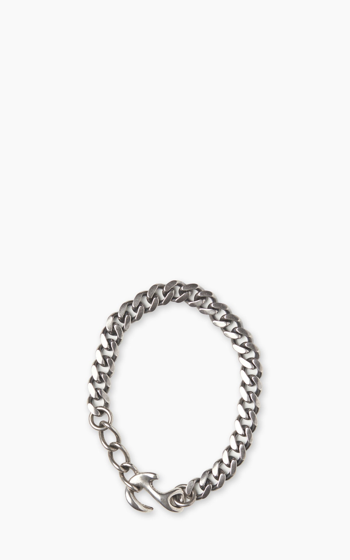 Kobashi Studio BR525XS Classic Anchor Bracelet Plated Silver