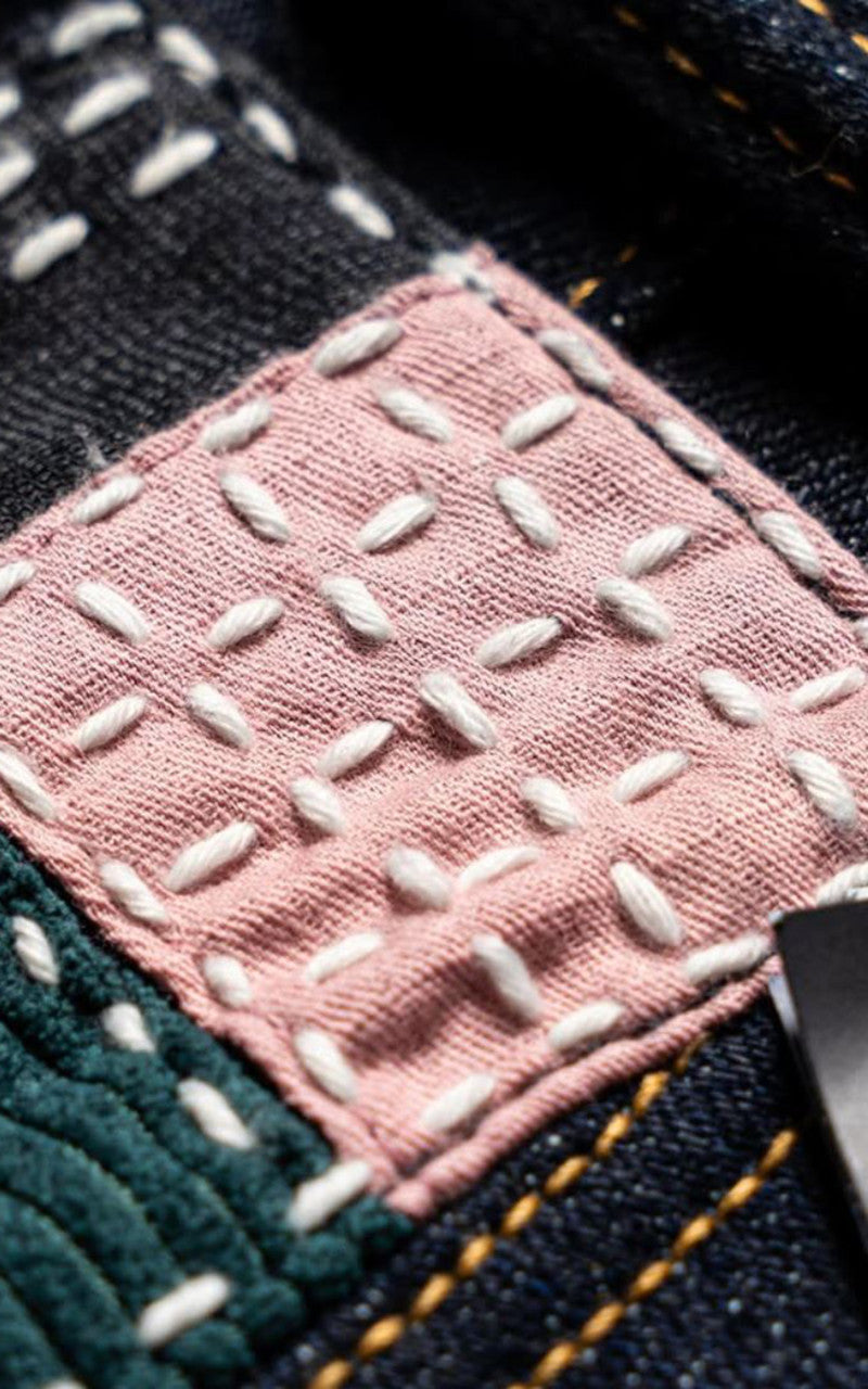 NBDN Kabuto x Hannya Kodachi II Regular Straight Selvedge Jeans Indigo 15oz