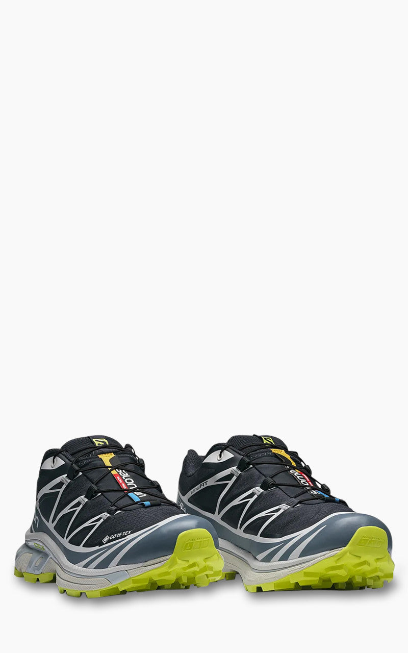 Salomon XT-6 Gore-Tex Sneakers Night Sky/China Blue/Lime