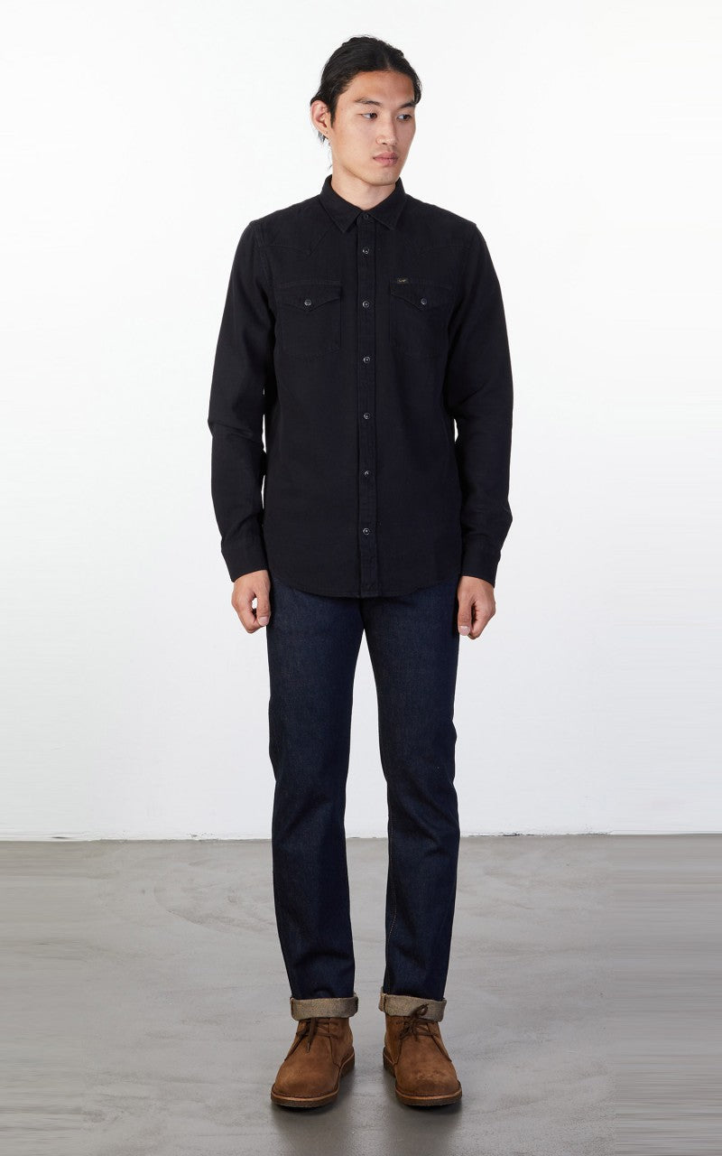Lee Regular Western Shirt Black