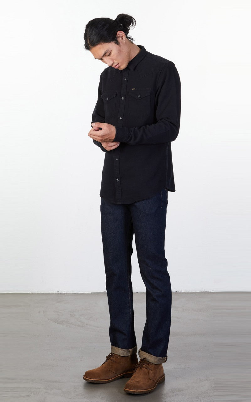 Lee Regular Western Shirt Black