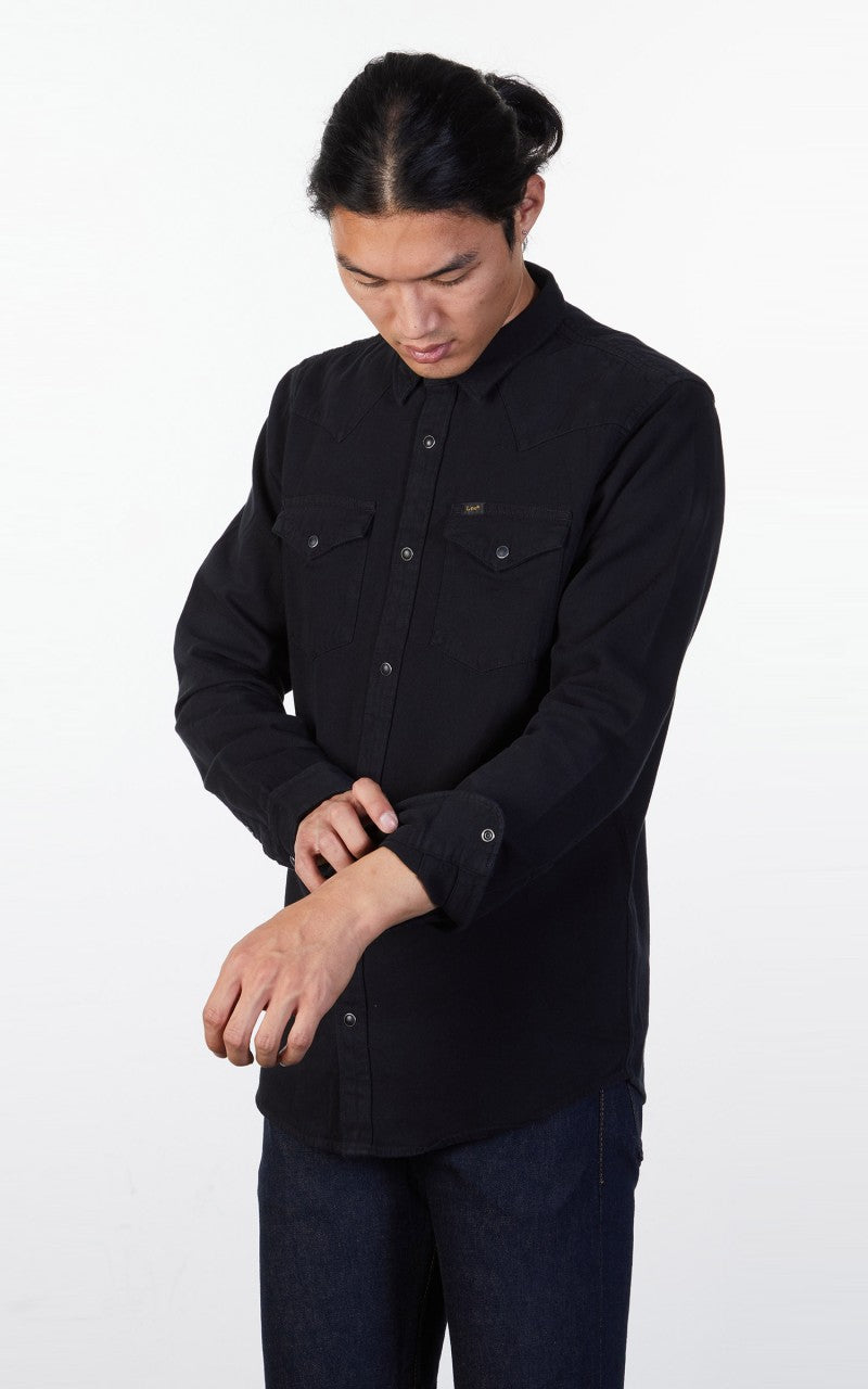 Lee Regular Western Shirt Black