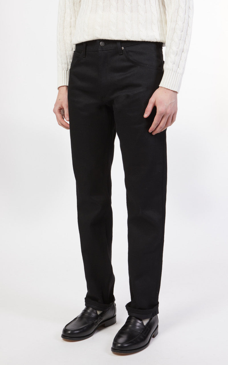 Lee 101 101 Z Jeans Dry Selvedge Black 14oz