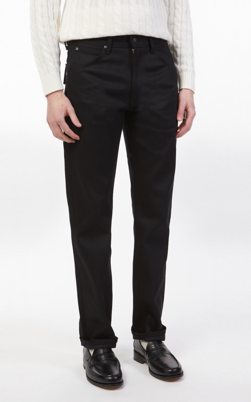 Lee 101 101 Z Jeans Dry Selvedge Black 14oz