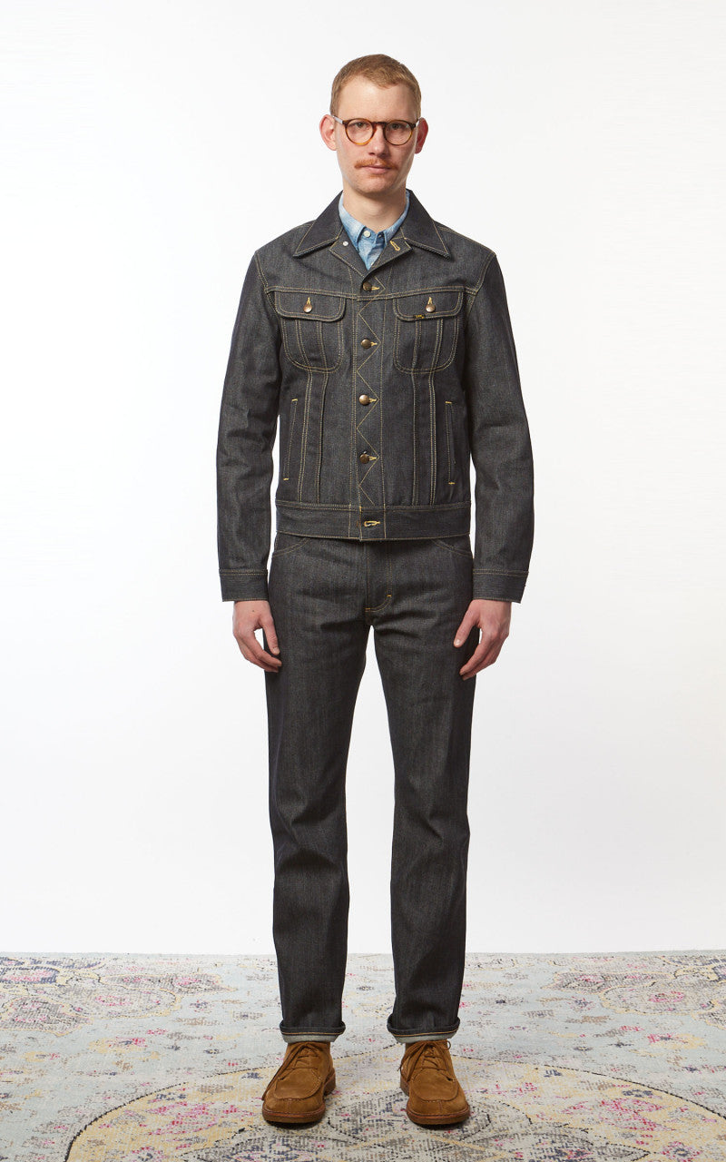 Lee 101 101 Z Jeans Dry Indigo Selvage 13.75oz