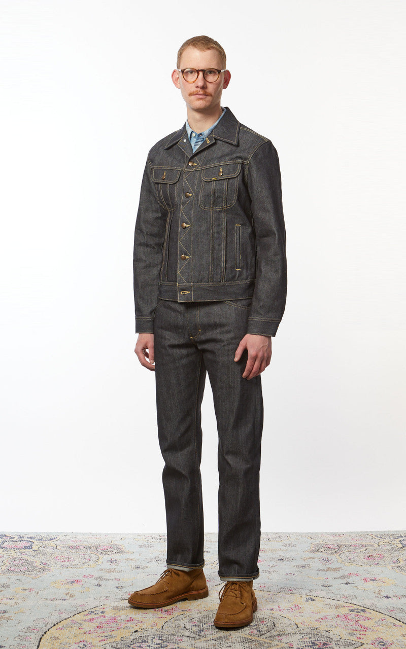 Lee 101 101 Z Jeans Dry Indigo Selvage 13.75oz