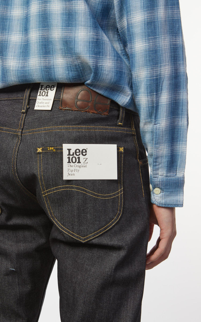Lee 101 101 Z Jeans Dry Indigo Selvage 13.75oz