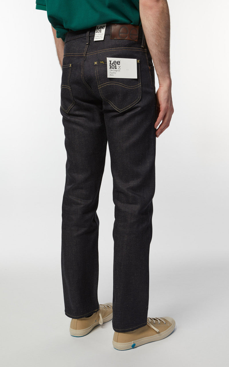 Lee 101 101 Z Jeans Dry Cotton Linen Selvedge Denim 14oz