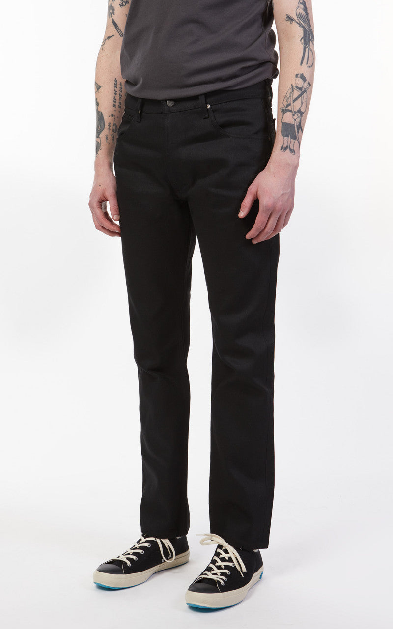 Lee 101 101 Rider Jeans Dry Selvedge Black 14oz