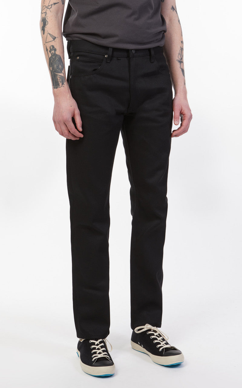 Lee 101 101 Rider Jeans Dry Selvedge Black 14oz