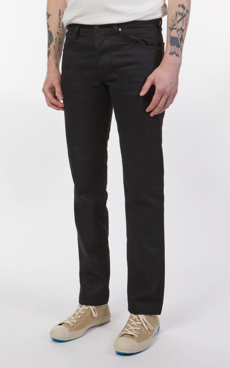 Lee 101 101 S Jeans Dry Selvedge Black 14oz