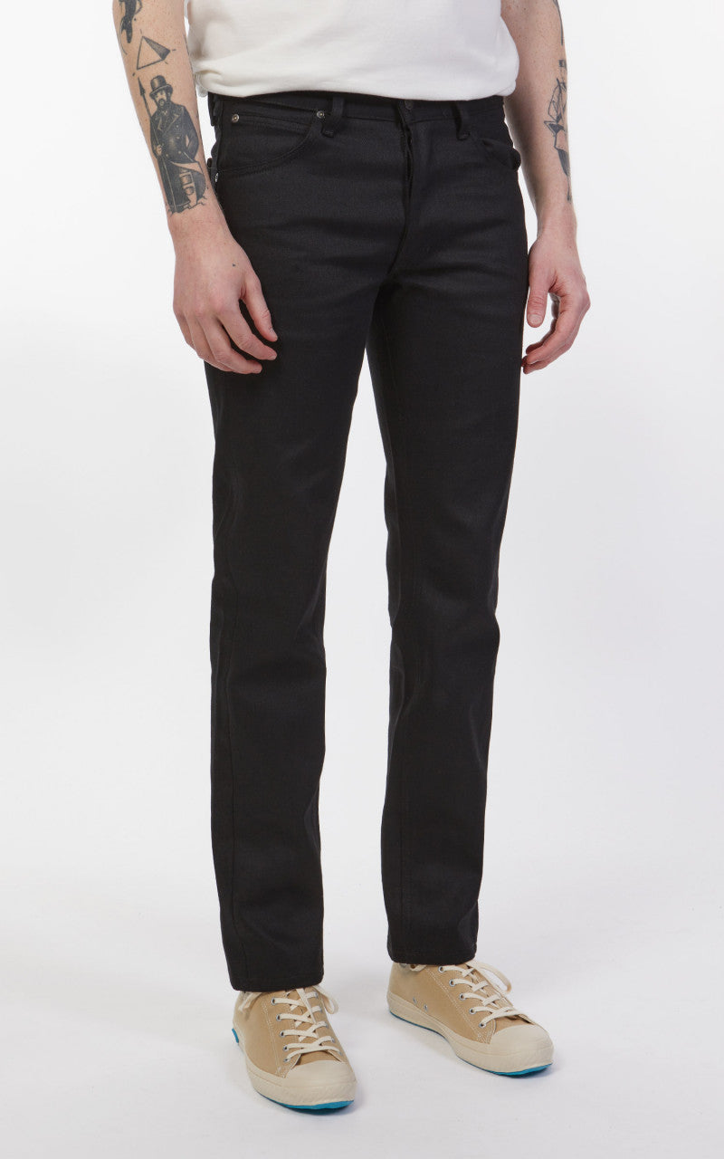 Lee 101 101 S Jeans Dry Selvedge Black 14oz