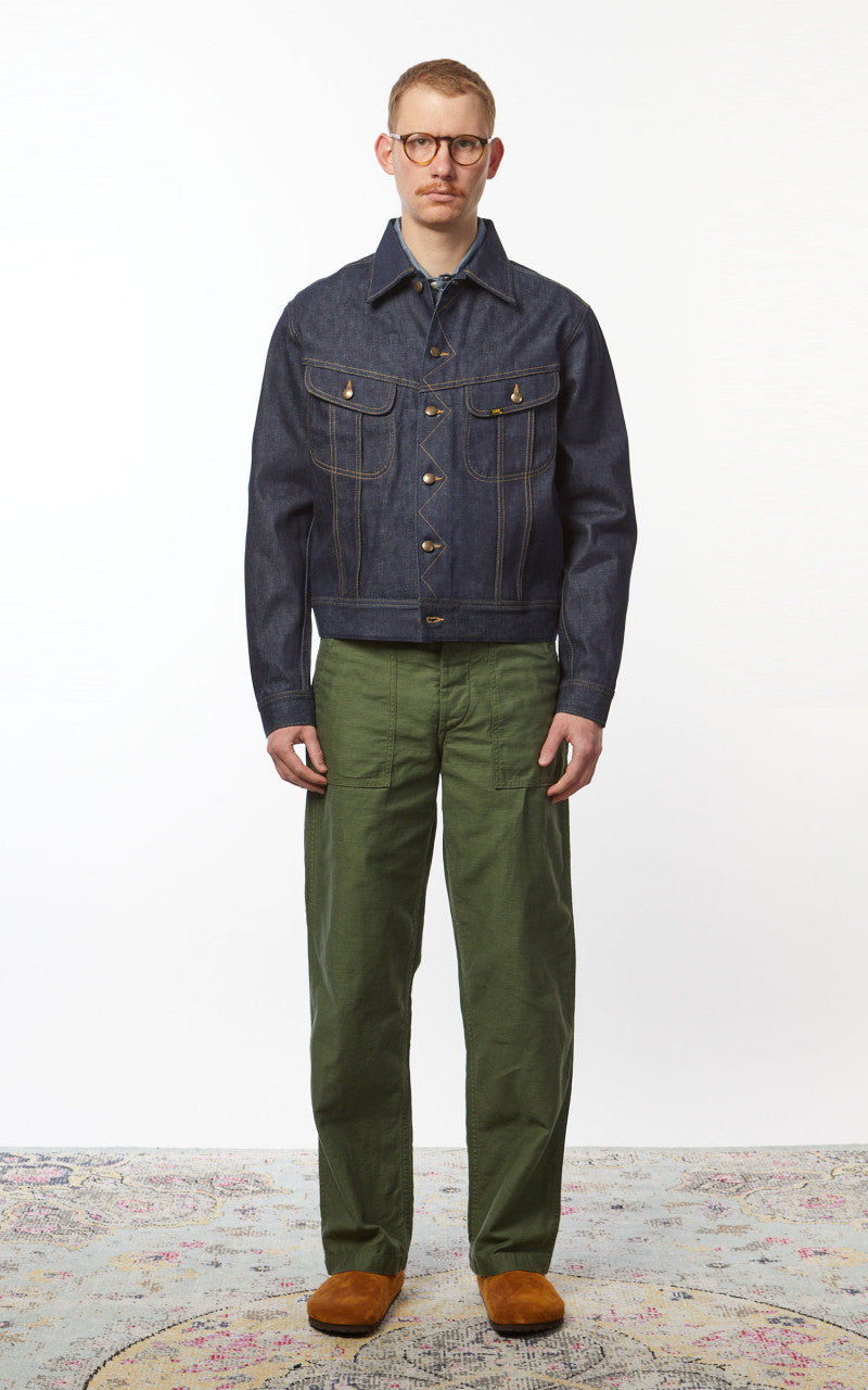 Lee 101 50s Rider Jacket Dry Indigo 13oz