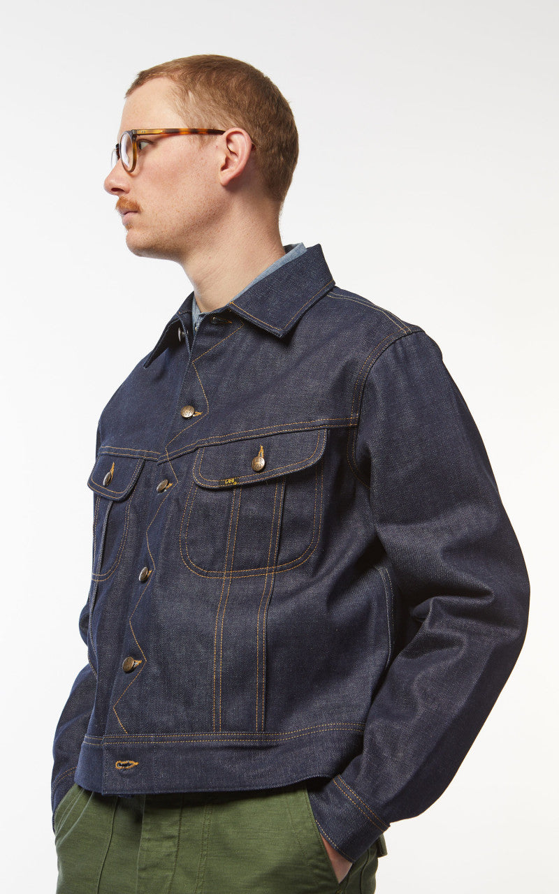 Lee 101 50s Rider Jacket Dry Indigo 13oz