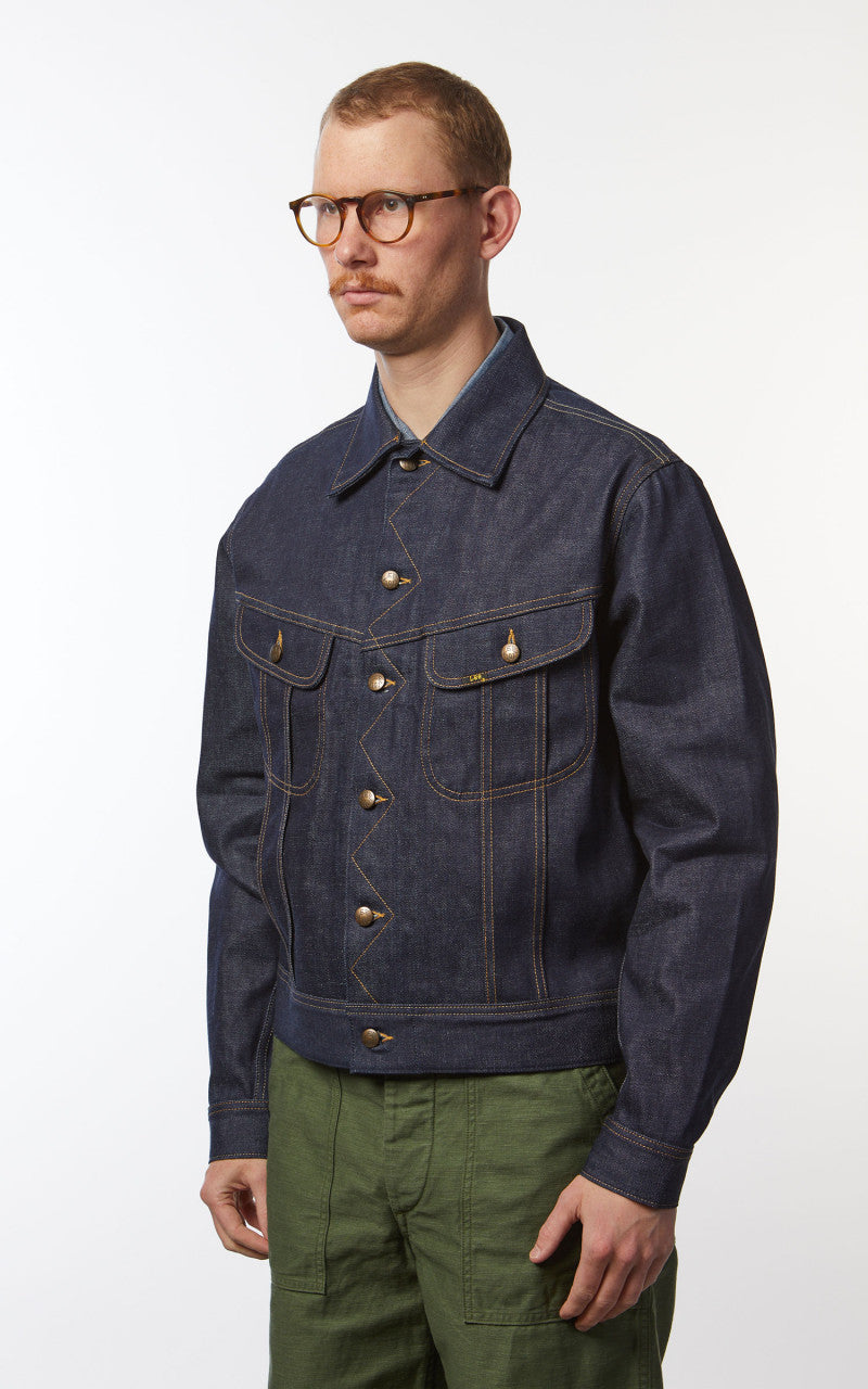 Lee 101 50s Rider Jacket Dry Indigo 13oz