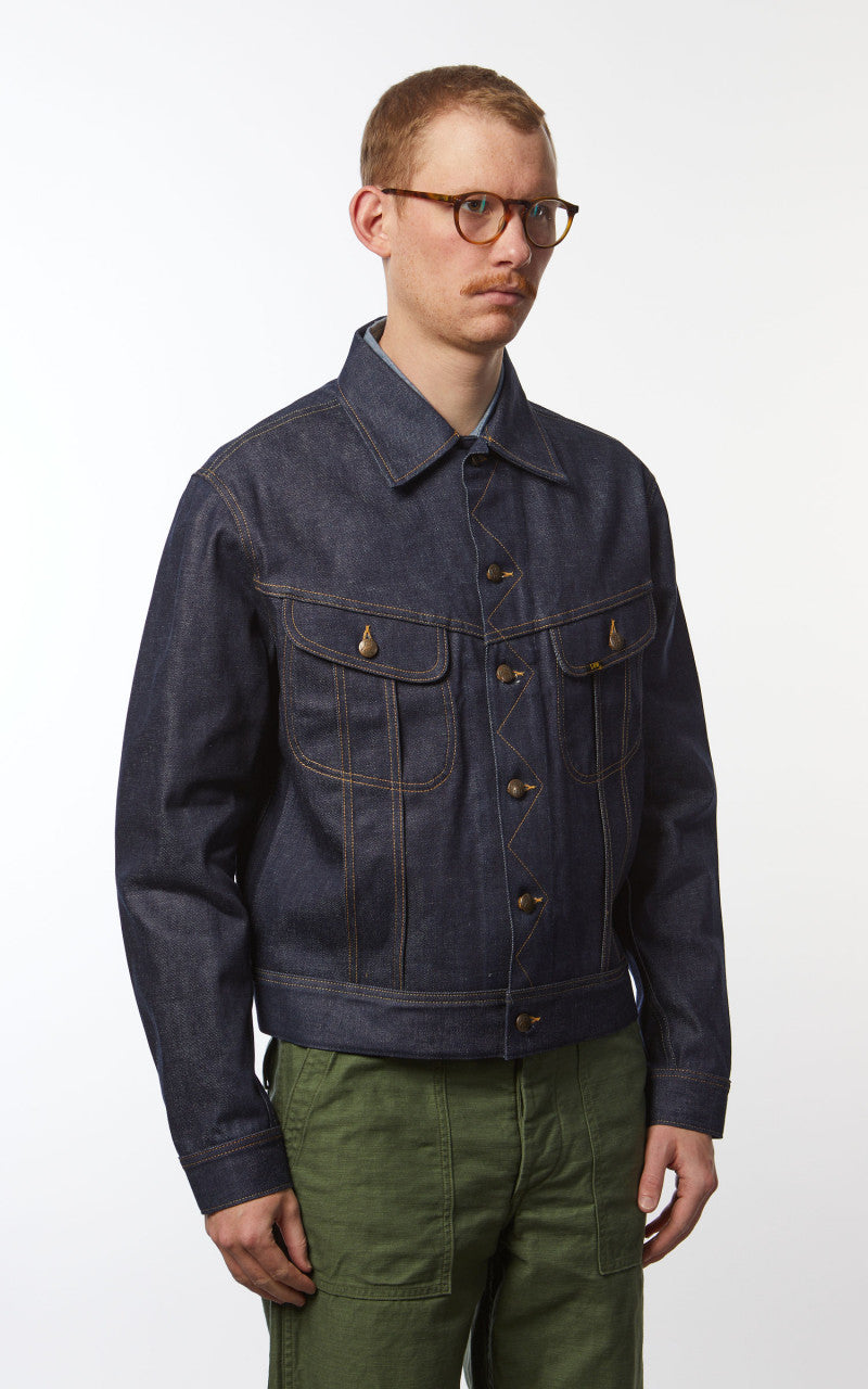 Lee 101 50s Rider Jacket Dry Indigo 13oz