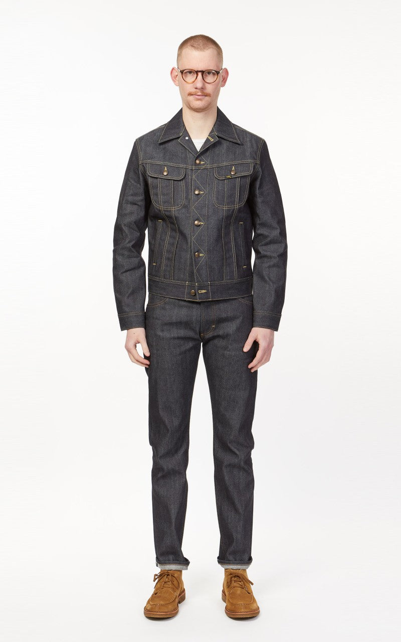 Lee 101 101 Rider Jacket Dry Indigo 12.25oz