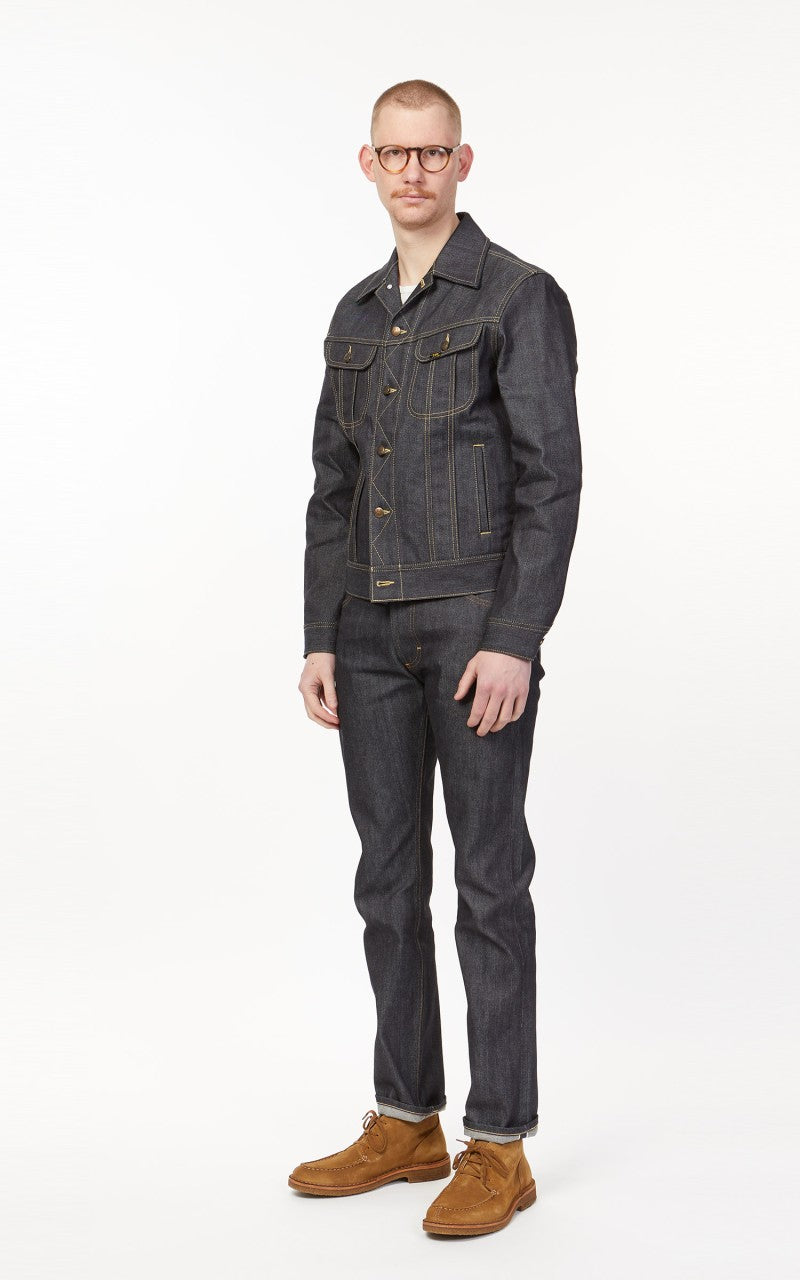 Lee 101 101 Rider Jacket Dry Indigo 12.25oz