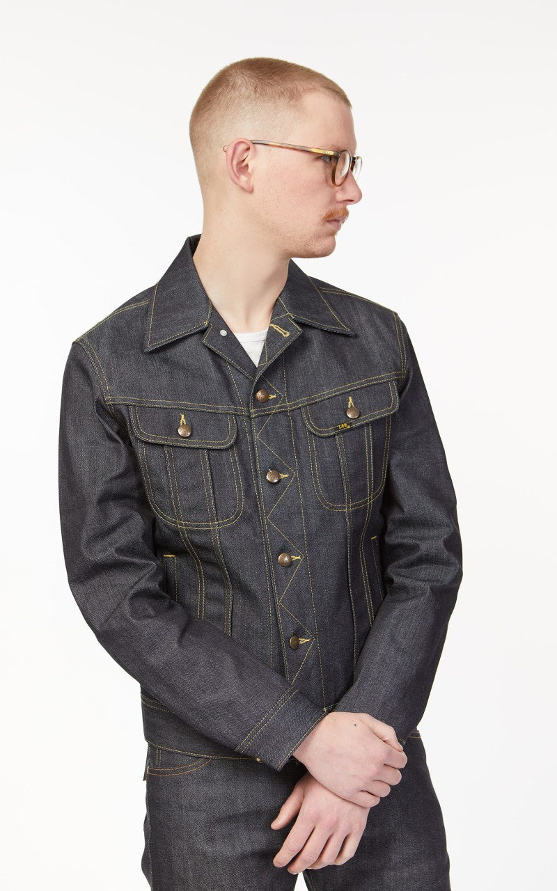 Lee 101 101 Rider Jacket Dry Indigo 12.25oz