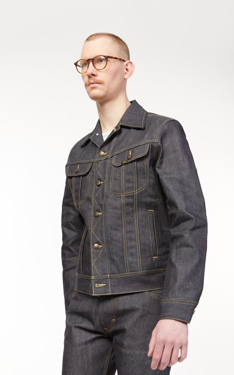 Lee 101 101 Rider Jacket Dry Indigo 12.25oz