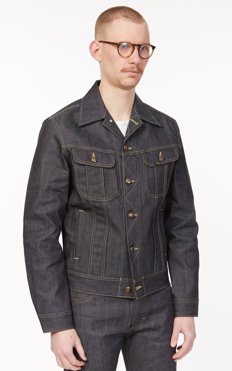 Lee 101 101 Rider Jacket Dry Indigo 12.25oz