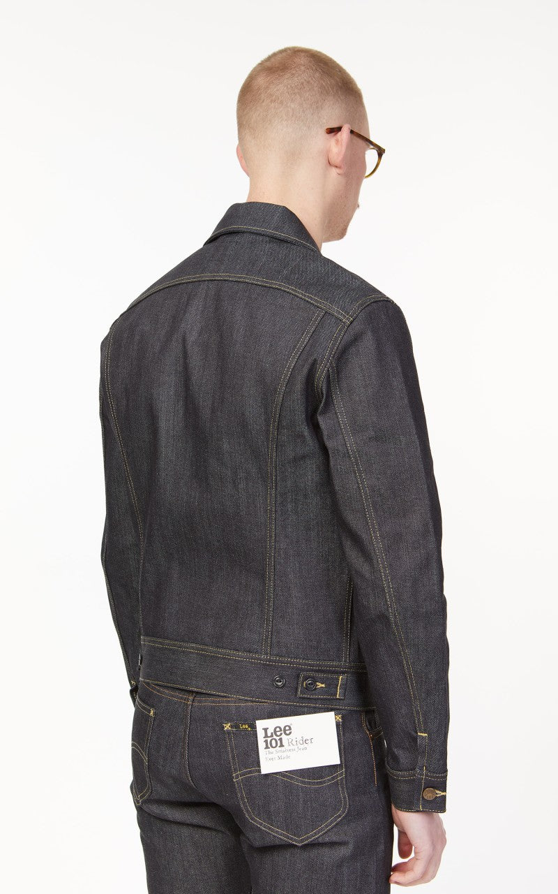 Lee 101 101 Rider Jacket Dry Indigo 12.25oz
