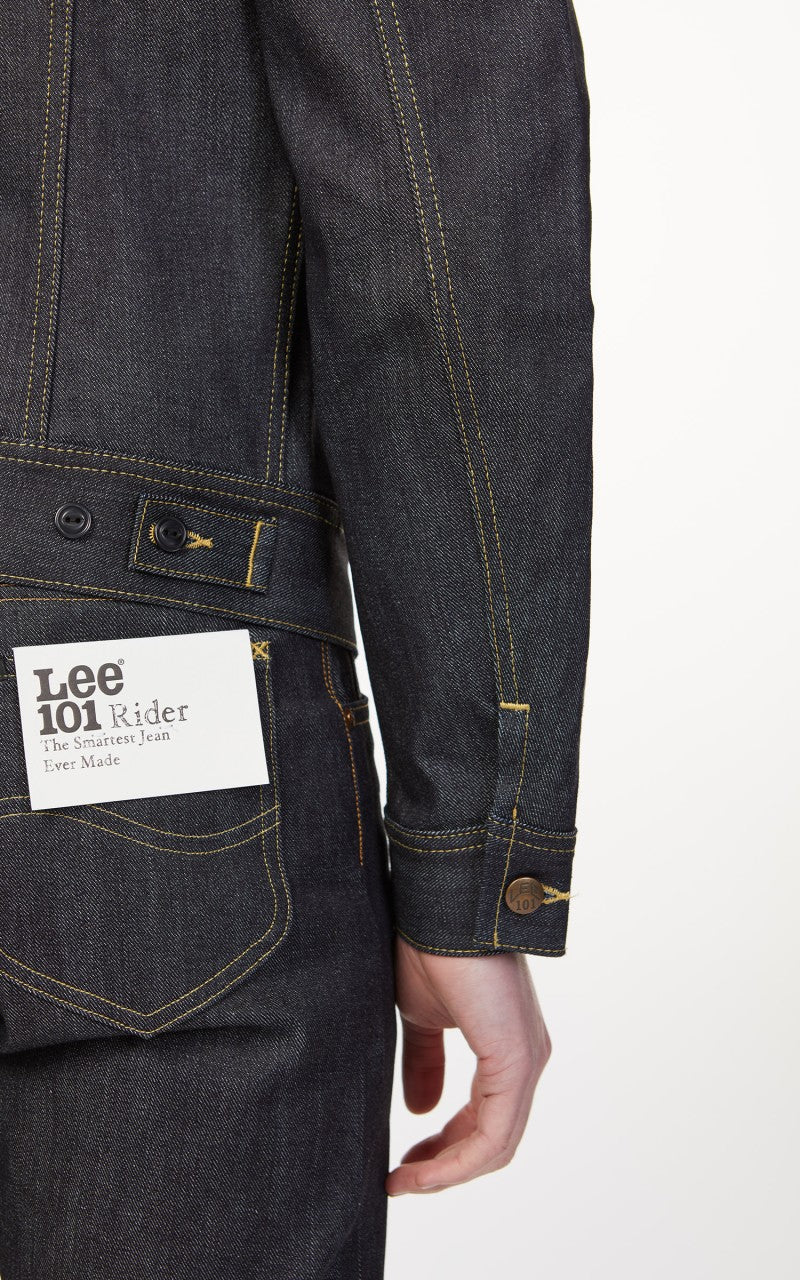 Lee 101 101 Rider Jacket Dry Indigo 12.25oz