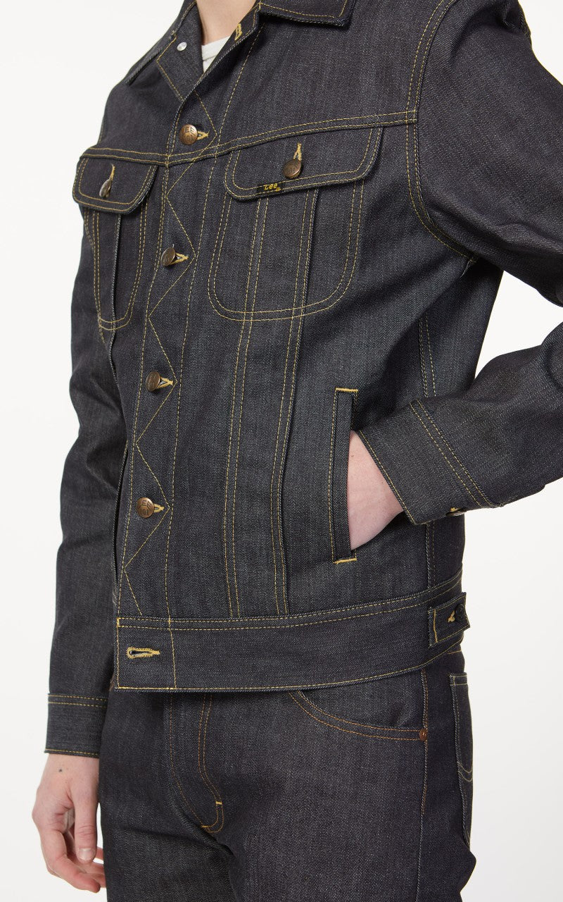 Lee 101 101 Rider Jacket Dry Indigo 12.25oz