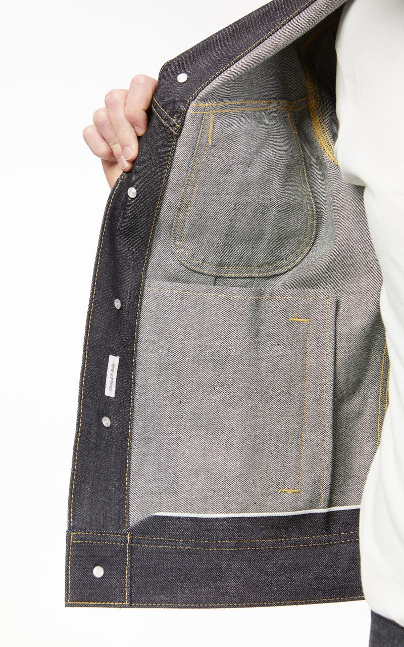 Lee 101 101 Rider Jacket Dry Indigo 12.25oz