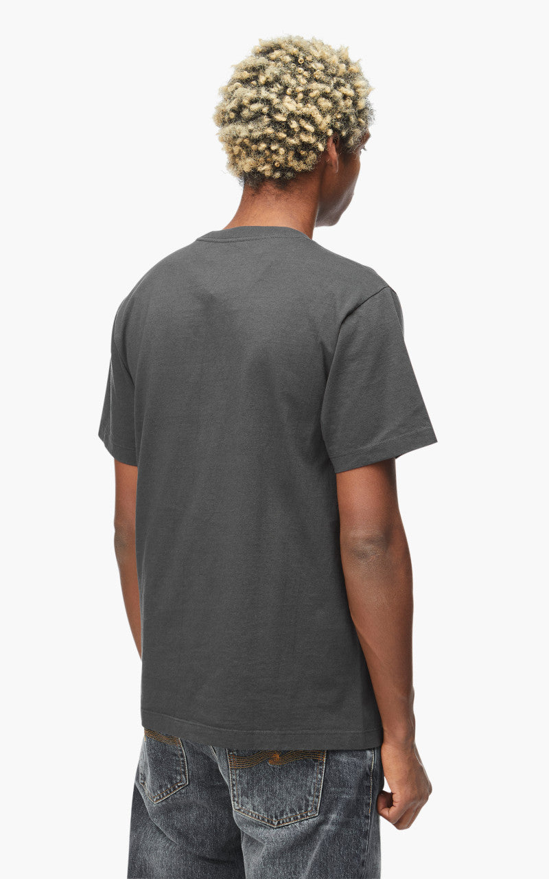 Lady White Co. Balta Pocket Tee Charcoal