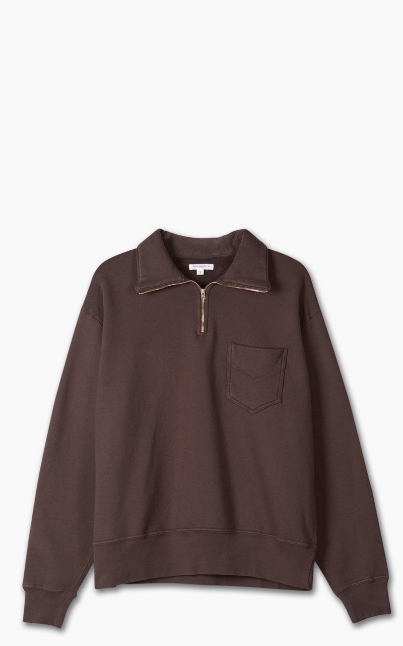 Lady White Co. Quarter Zip Sweatshirt Raisin