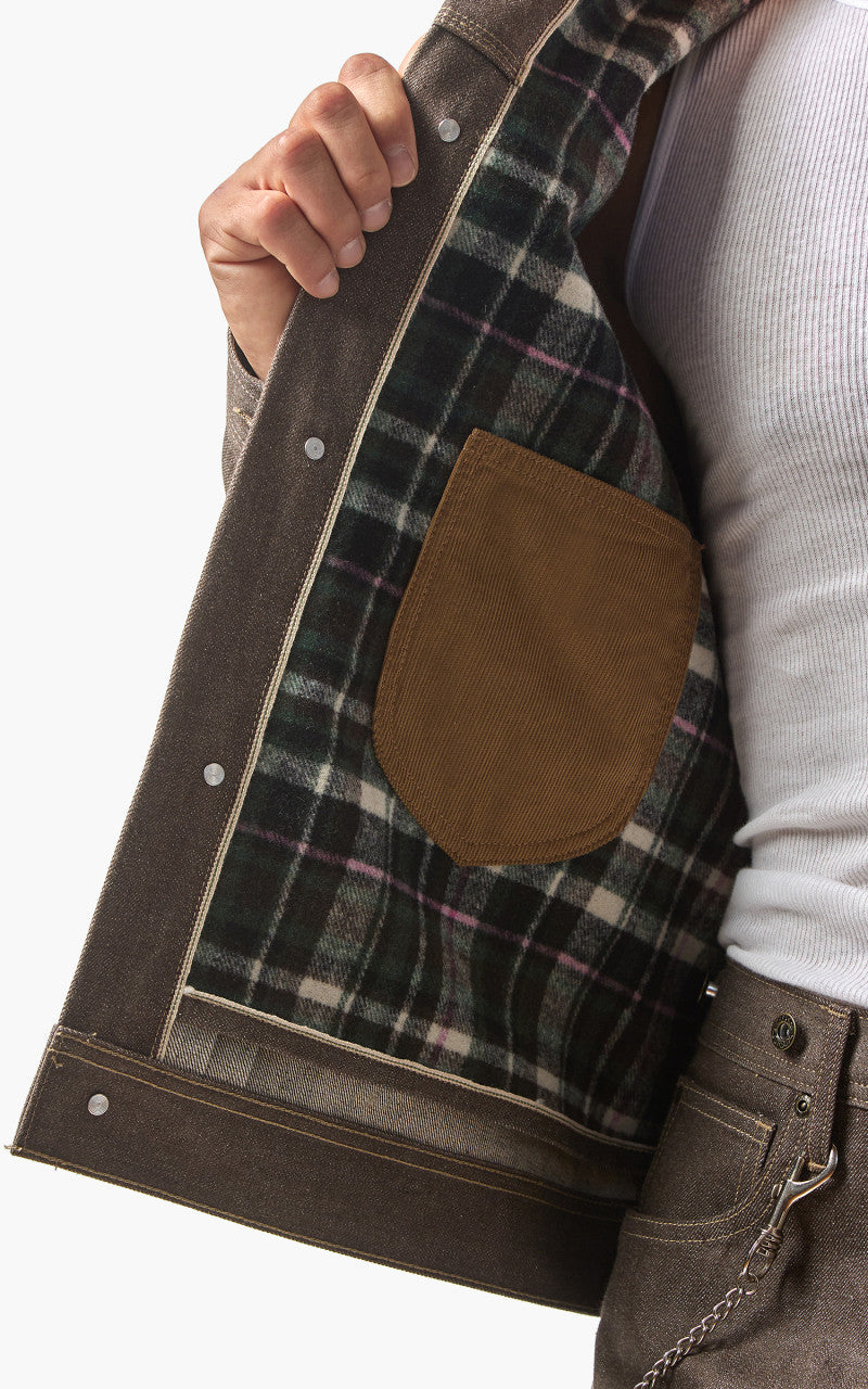 Lee x The Brooklyn Circus Cowboy Jacket Brown Selvedge