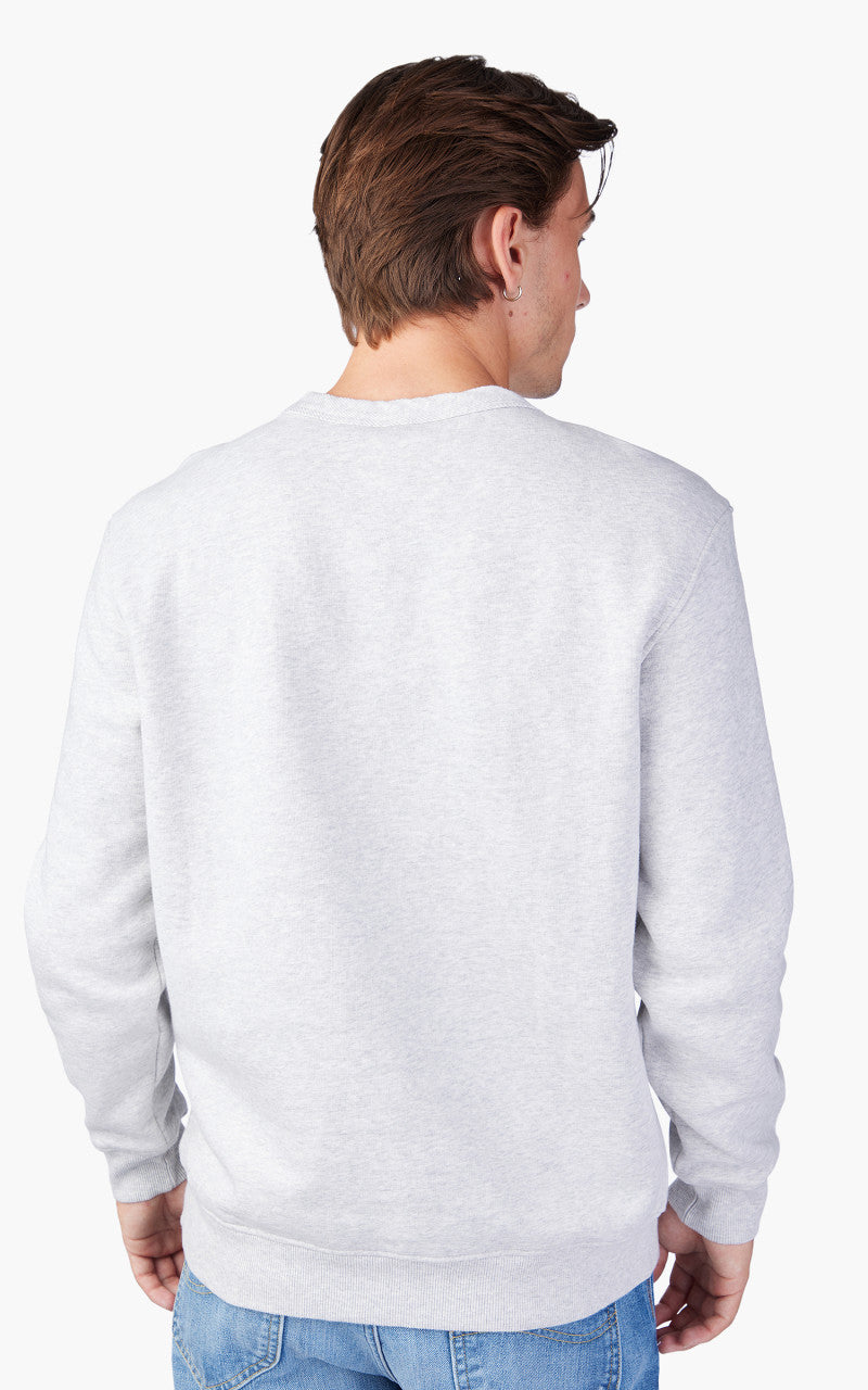 Lee 101 101 Regular Sweatshirt Sharp Grey Mele