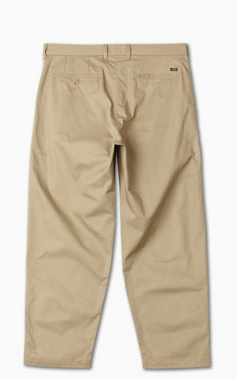 Lee 101 Double Pleated Chino Beige