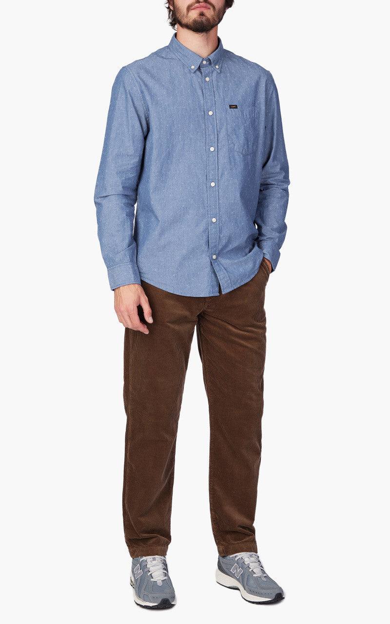 Lee Button Down Shirt Navy