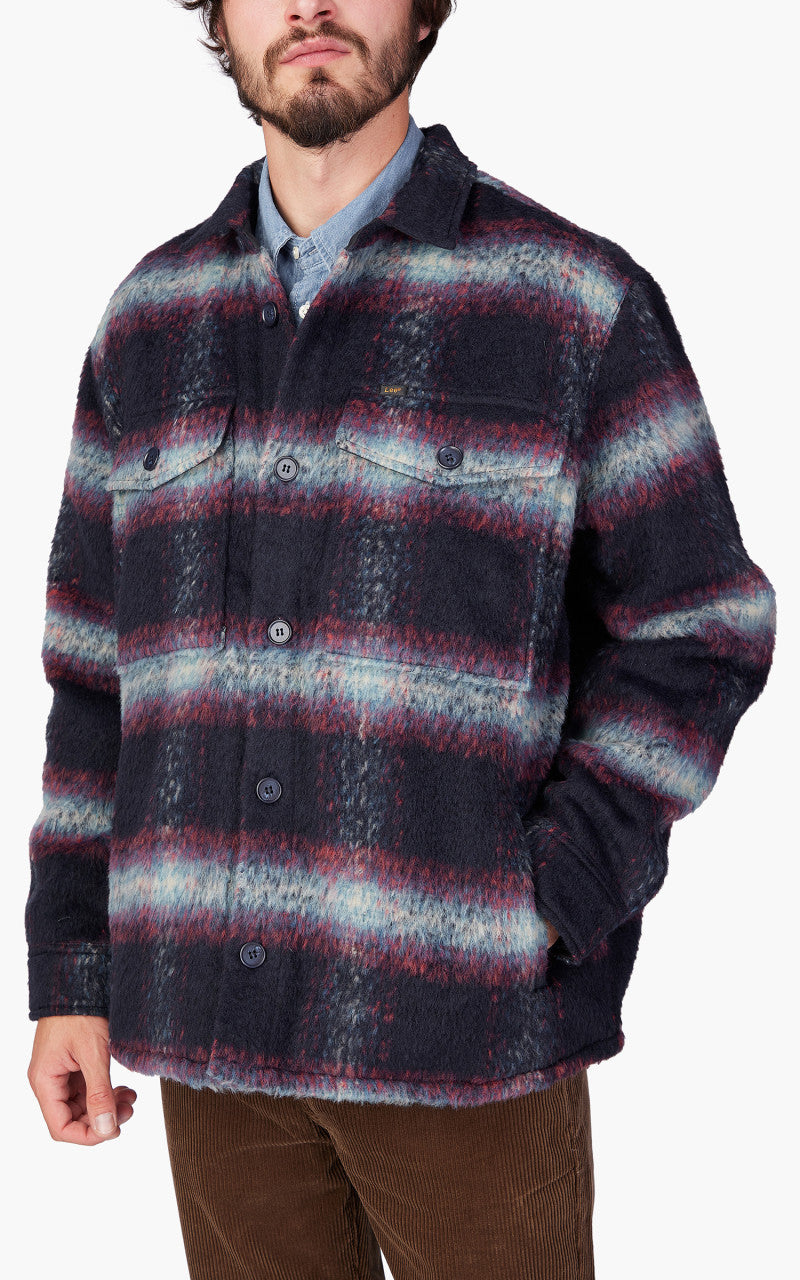 Lee Loose Overshirt Sky Captain
