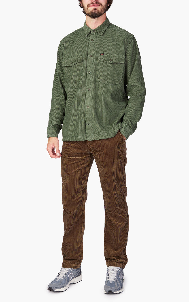 Lee Chetopa Shirt Olive Grove