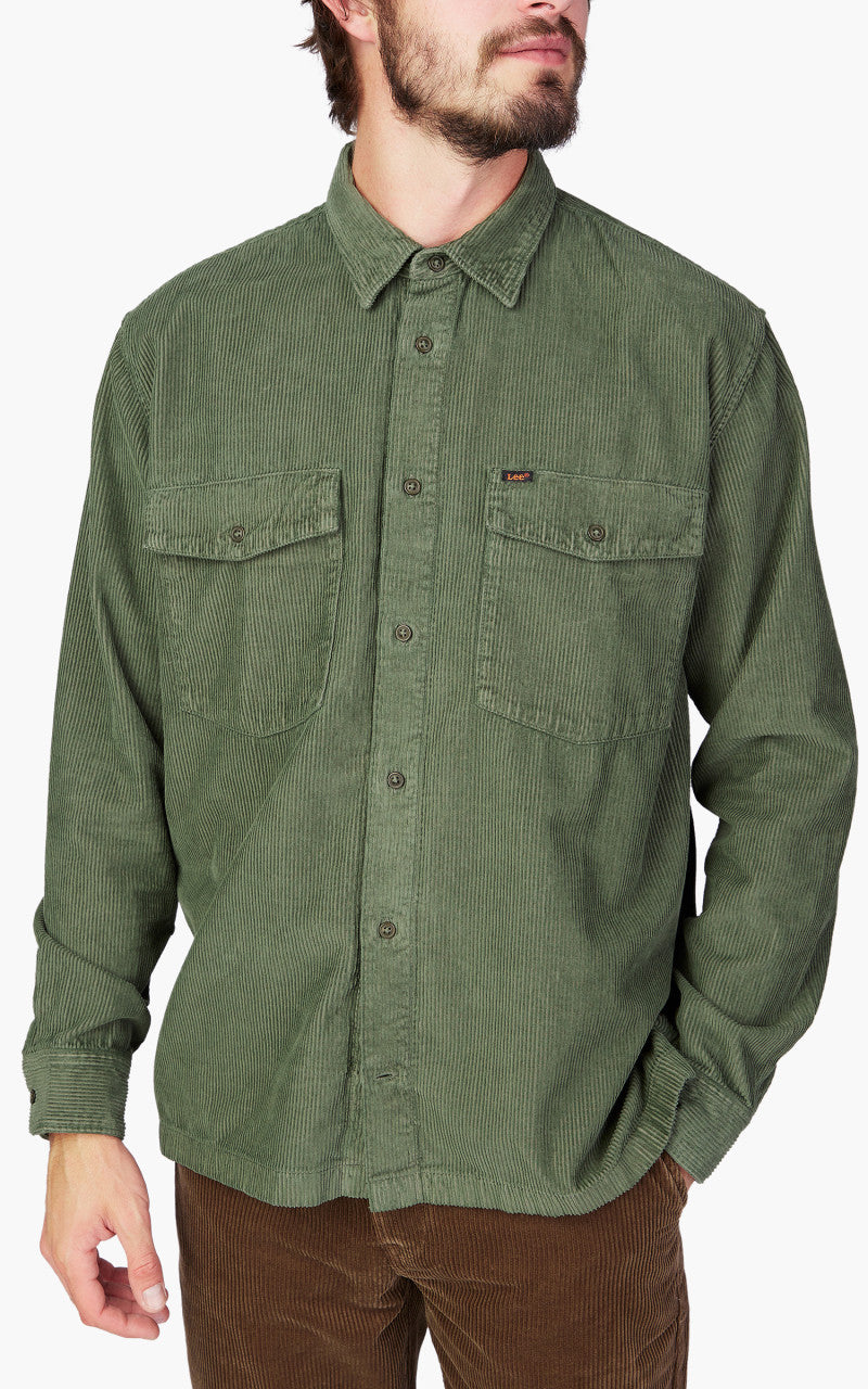 Lee Chetopa Shirt Olive Grove