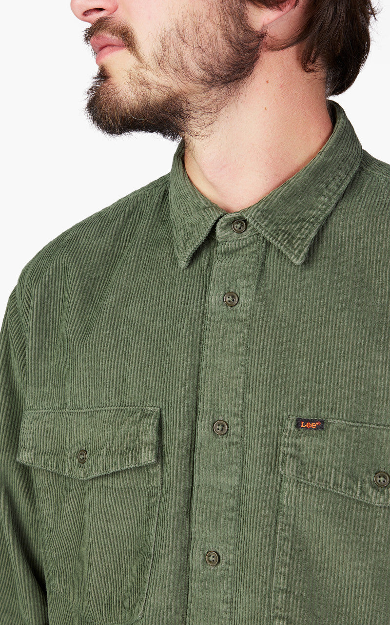 Lee Chetopa Shirt Olive Grove