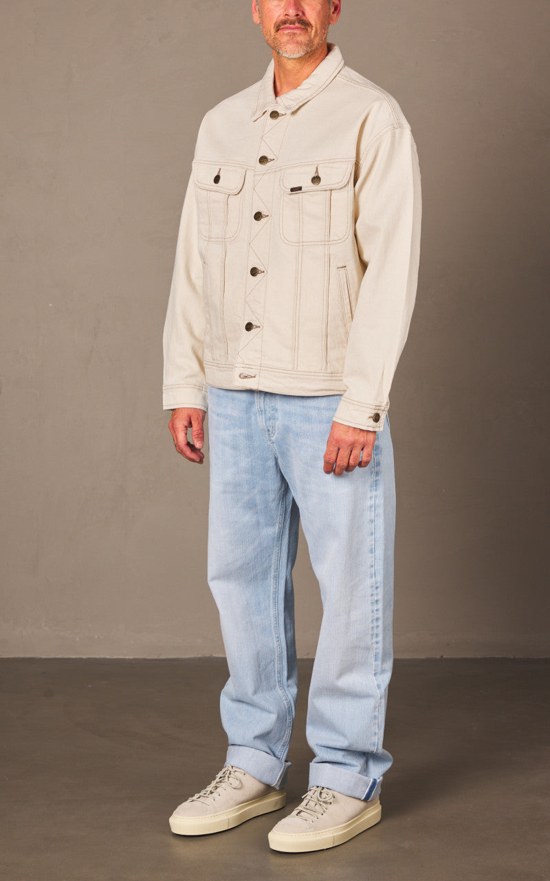 Lee Relaxed Rider Jacket Off White