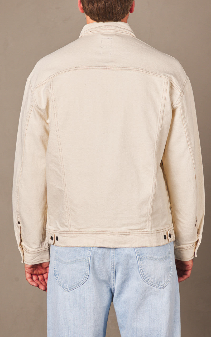 Lee Relaxed Rider Jacket Off White